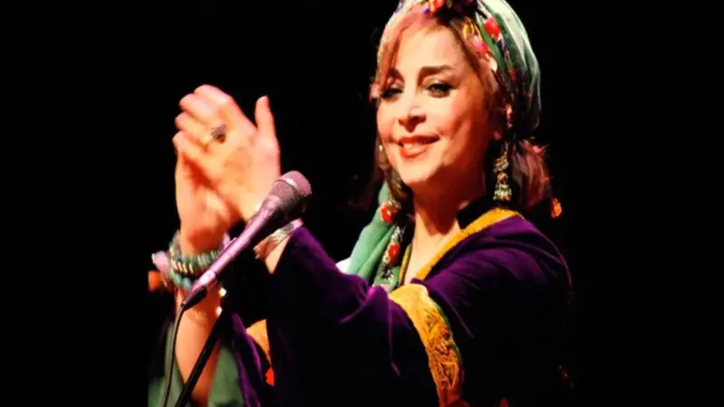 عکس| سفر در زمان؛ سیما بینا در جوانی کنار عثمان محمدپرست پیش از انقلاب