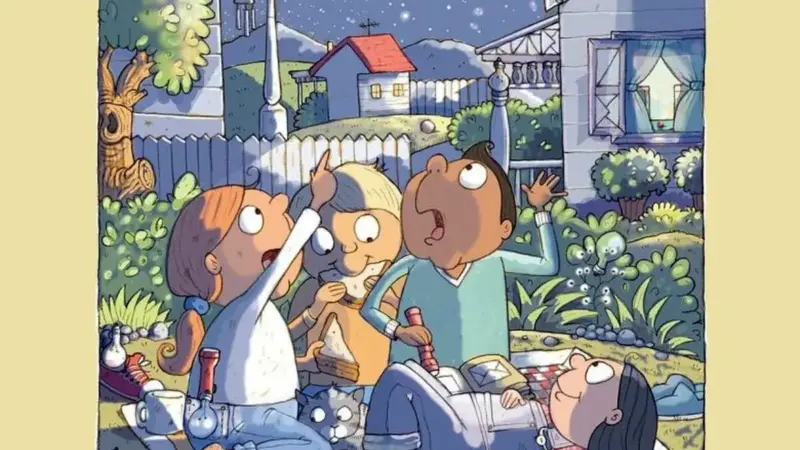 چالش بینایی: آیا می‌توانید اره دستی مخفی در این تصویر خانوادگی را ظرف ۱۰ ثانیه بیابید؟