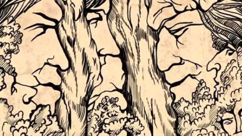 در دل این تصویر طبیعت؛ ۹ چهره پنهان که چشم تیزبین شما را به چالش می‌کشند!