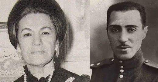 سهراب دیبا و فریده قطبی