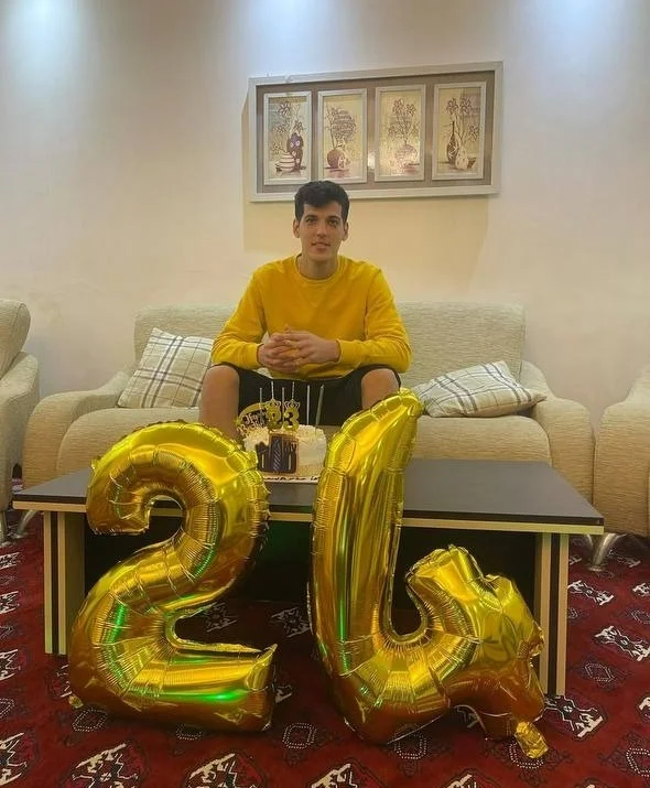 جشن تولد صابر کاظمی