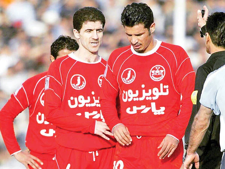 علی دایی در پرسپولیس