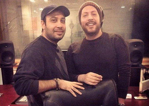 محسن چاوشی و سینا حجازی