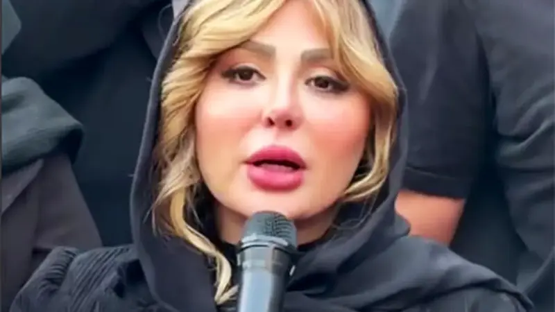 فیلم| نیوشا ضیغمی و علی صبوری با حضور بی‌سابقه در بازارچه جنت‌آباد، دل کسبه آسیب‌دیده را شاد کردند