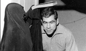 عکس| عروسی تاریخی غلامرضا تختی؛ مادر و خواهر جذاب با چادر مشکی