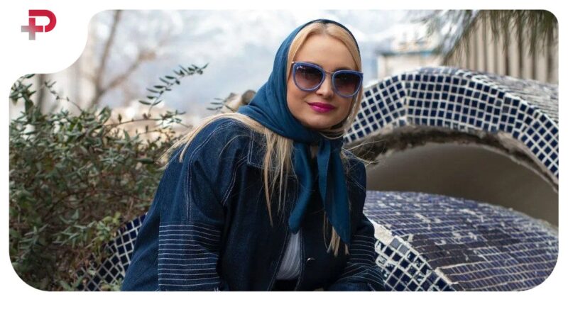 مریم کاویانی با موهای افشون کنار شیخ عرب؛ عکس جنجالی خانم بازیگر خبرساز شد