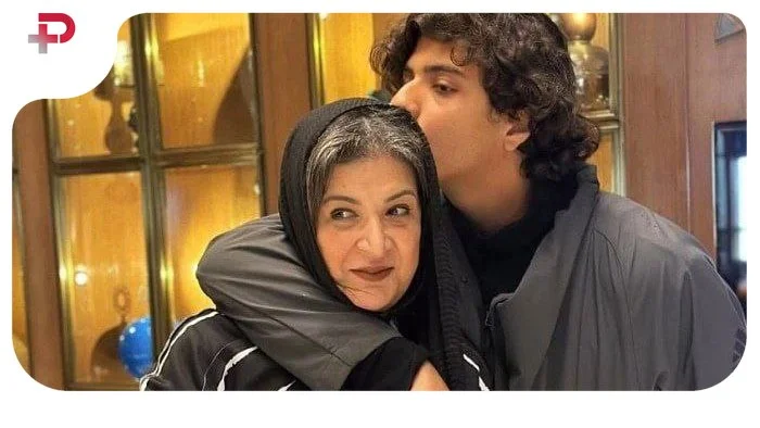 سفر ریما رامین فر با همسرش (امیر جعفری) و پسرش آیین به تورنتو