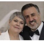 عیادت مهرانه مهین ترابی و همسرش از جمشید هاشم پور؛ اولین بعد از عروسی - اخبار