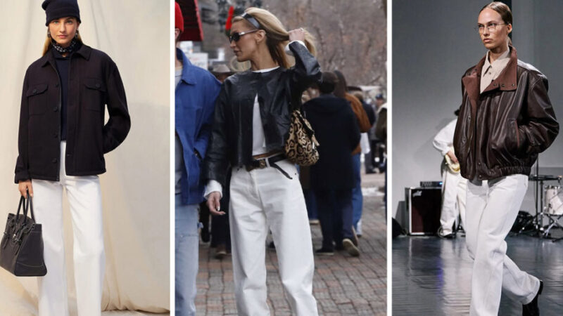 شلوار جین سفید؛ راز شیکی که همیشه نادیده گرفته‌اید!