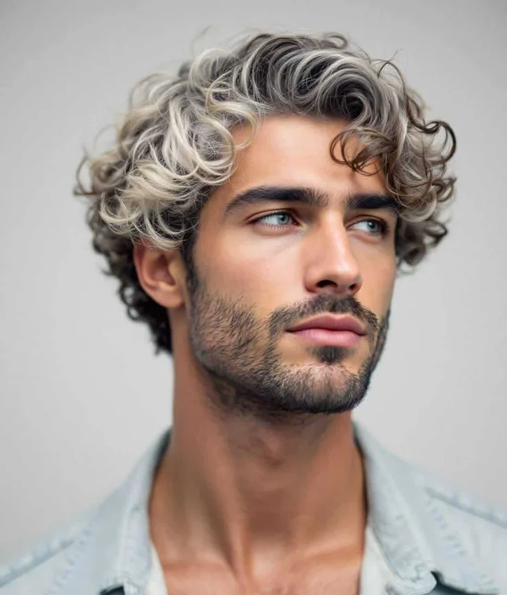 موی فر مردانه و پسرانه