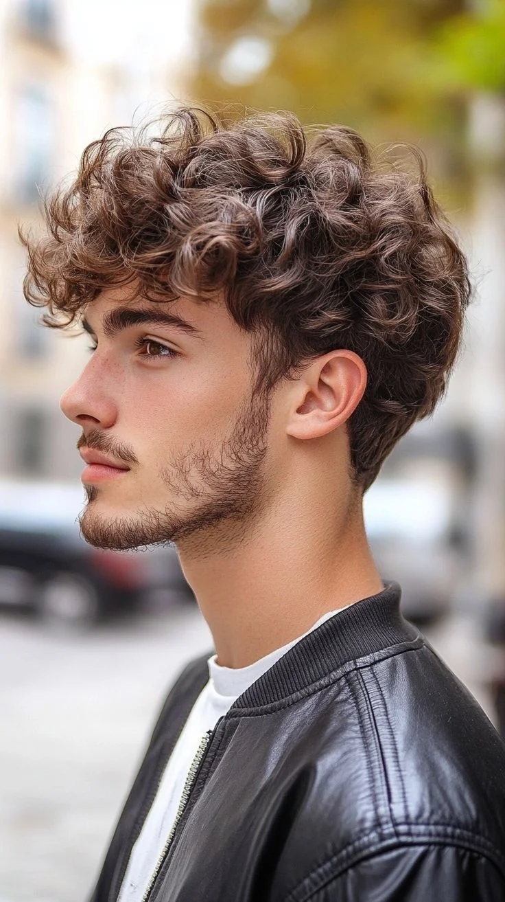 موی فر مردانه و پسرانه