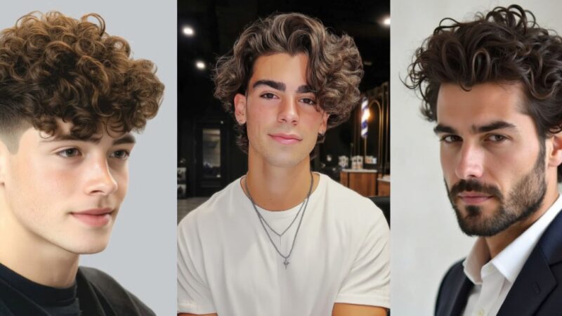 ۳۳ مدل موی فر پسرانه و مردانه جدید | مدلهای کوتاه و بلند ترند اینستاگرامی