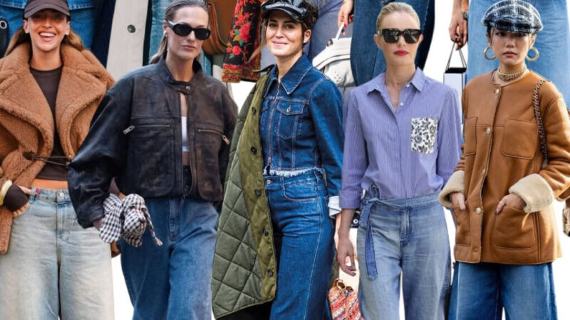 چرا شلوار وایدلگ 90 سانتی به سریع‌ترین ترند زمستانی تبدیل شد؟