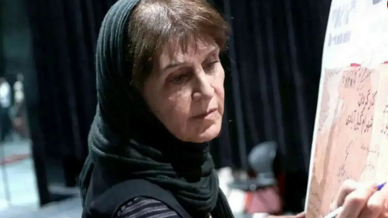 عکس| تصویری خاص از دیدار آهو خردمند و ناصر ملک مطیعی در سال ۹۵