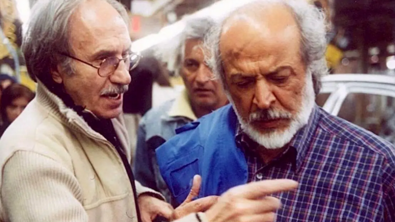 سفر به سال ۱۳۵۵؛ ناصر ملک مطیعی و ایرج قادری در اوج جوانی کنار هم!