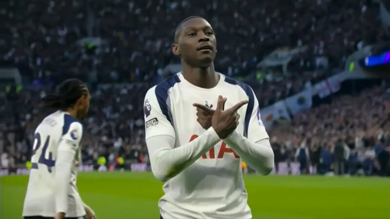 گل اول تاتنهام به آرسنال (رندال کولو موآنی)