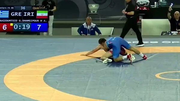 شروع خوب ابوالفضل شمسی پور در کشتی زاگرب