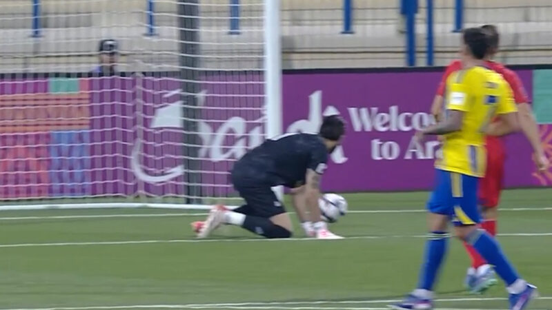 شانس با تراکتور یاربود؛ اشتباه علیرضا بیرانوند روی شوت بازیکن الغرافه