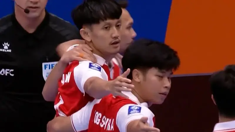 گل اول فوتسال اندونزی به ایران