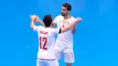 گل دوم فوتسال ایران به اندونزی مهدی کریمی