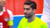 گل چهارم فوتسال ایران به اندونزی دبل مهدی کریمی