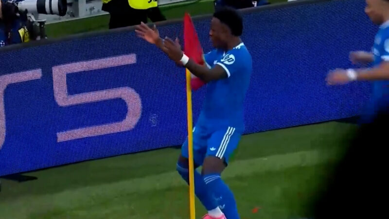 گل اول رئال مادرید به بنفیکا با شوت دیدنی وینیسیوس