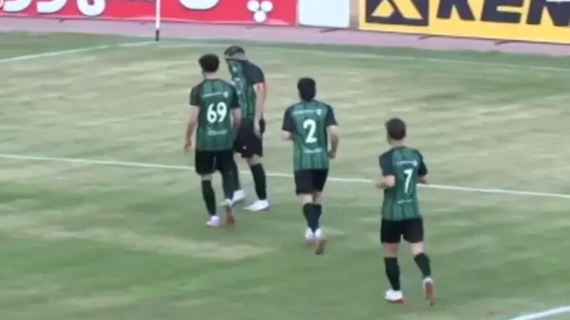 گل اول خیبر خرم آباد به فولاد مهرداد قنبری