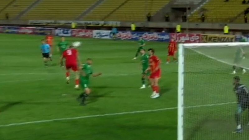 گل اول فولاد به شمس آذر احسان محروقی