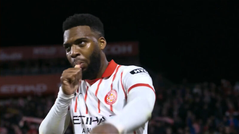 گل اول خیرونا به بارسلونا (توماس لمار)