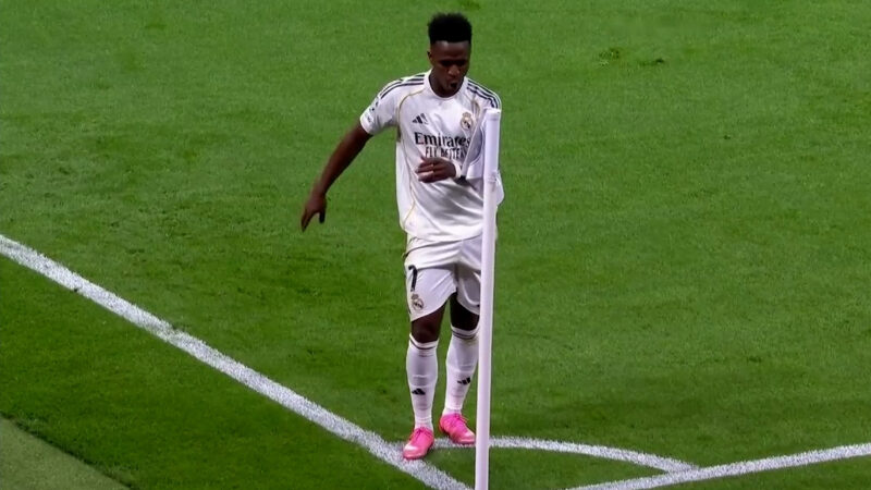 گل دوم رئال مادرید به بنفیکا (وینیسیوس جونیور)