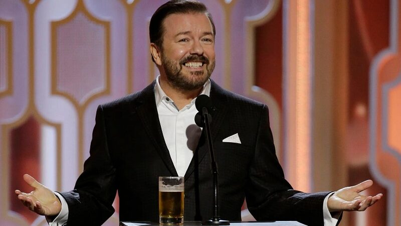 ریکی جرویس بار دیگر به سلبریتی‌ها هشدار داد: جوایز هنری جای سیاست نیست!