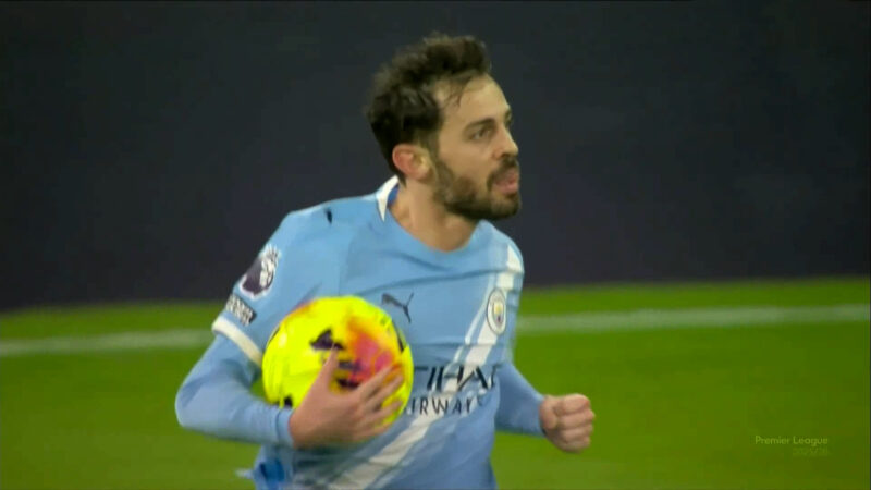 گل اول منچسترسیتی به لیورپول توسط سیلوا