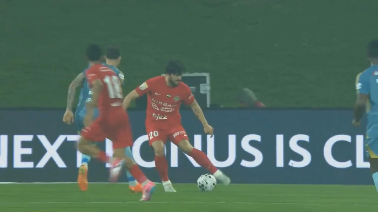 گل پنجم شباب الاهلی به الظفره (پاس گل آزمون) - ورزشی