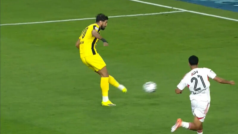 مغانلو به الجزیره با پاس قدوس گلزنی کرد