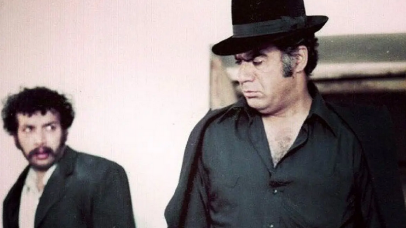 تصویری نایاب از ناصر ملک مطیعی در 86 سالگی کنار پسرش؛ سفری به سال 95