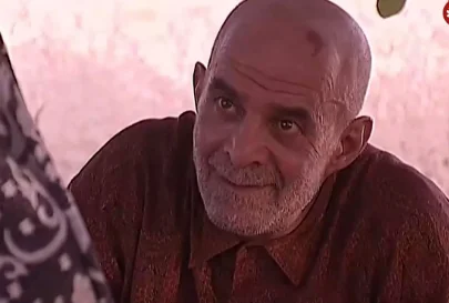 دیدار تاریخی آقا هاشم و داوود میرباقری پشت صحنه «آدم برفی» در سال ۷۳/ چهره باورنکردنی سیروس گرجستانی 31 سال پیش