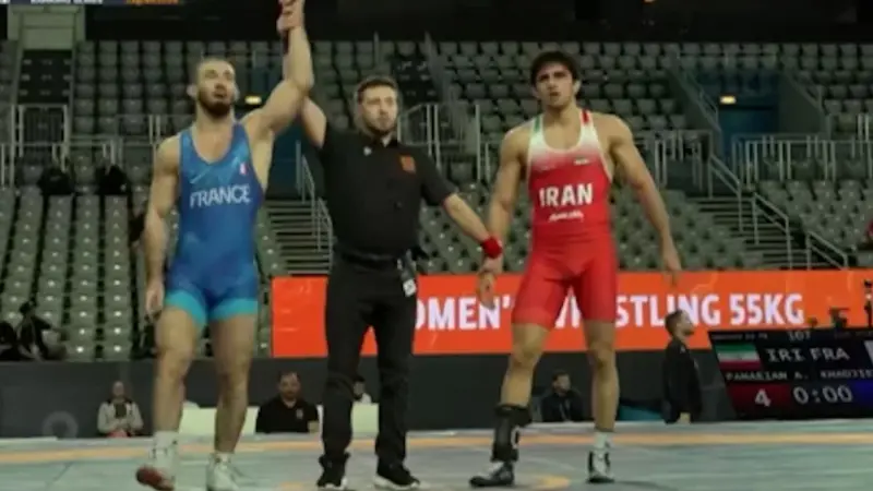 شکست نفس‌گیر پناهیان مقابل نماینده فرانسه