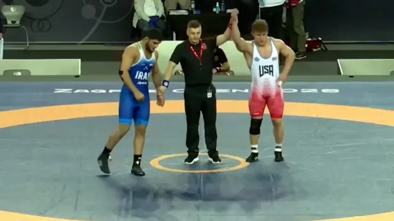 جدال پرامتیاز ابوالفضل رحمانی با قهرمان آمریکایی به سود هیدلای