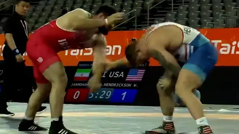 پایان کار جان‌محمدزاده با ضربه فنی برابر حریف آمریکایی