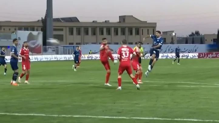 گل دوم گل گهر به پرسپولیس (پوریا لطیفی فر)