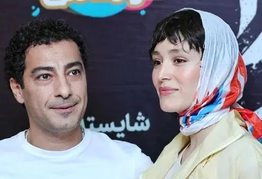 فرشته حسینی همسر افغانستانی نوید محمدزاده در نشست خبری؛ چه چهره زیبایی داره - تصویر شاخص