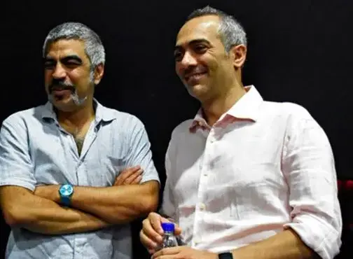 عکس| علی قربان زاده بازیگر نهنگ عنبر کنار شادمهر؛ دو هنرمند محبوب در یک قاب - تصویر شاخص