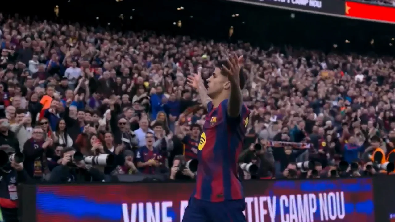 گل پنجم بارسلونا به سویا با حرکت انفرادی دیدنی کانسلو - تصویر شاخص