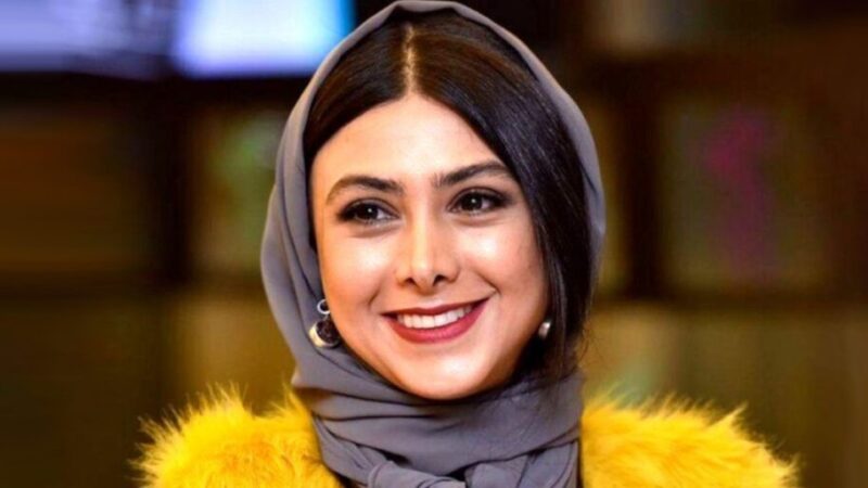 آزاده صمدی با چهره بدون آرایش در 32 سالگی و در اولین فیلم اش؛ سال 89