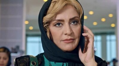 حضور چشمگیر مریلا زارعی در تجمع دیشب در میدان تجریش