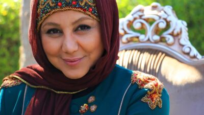 بهنوش بختیاری با موی سفید و فرفری؛ خانم بازیگر چقدر پیر شده