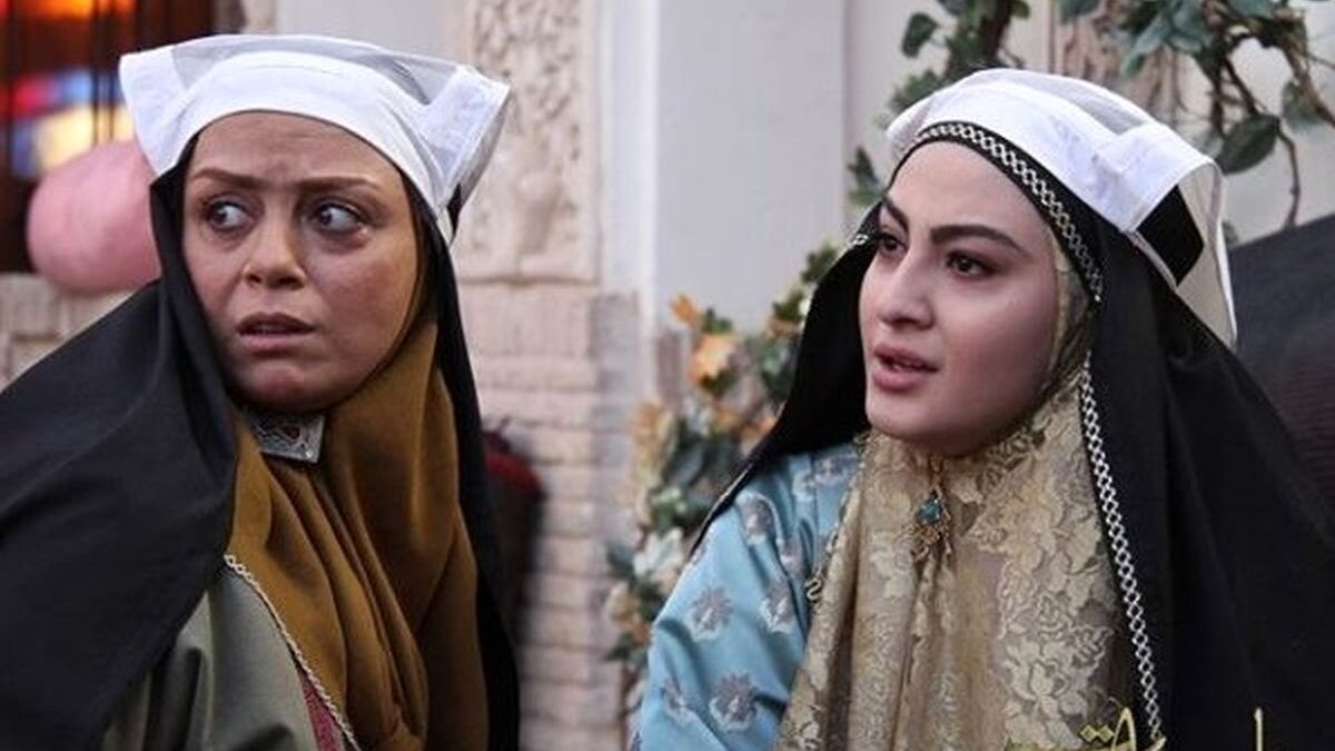 سفر در زمان| «فخرالزمان و مهرالنسا» سر میز غذا در پشت‌صحنه «بانوی عمارت»