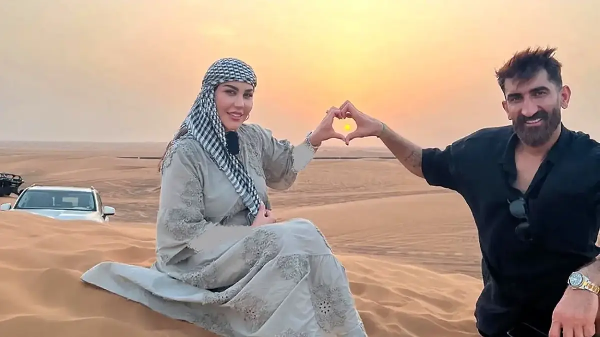 عکس | چیدمان خانه کاخ مانند علیرضا بیرانوند / خانه مجلل اکرم بانو و خانه پدرشوهرش را مقایسه کنید