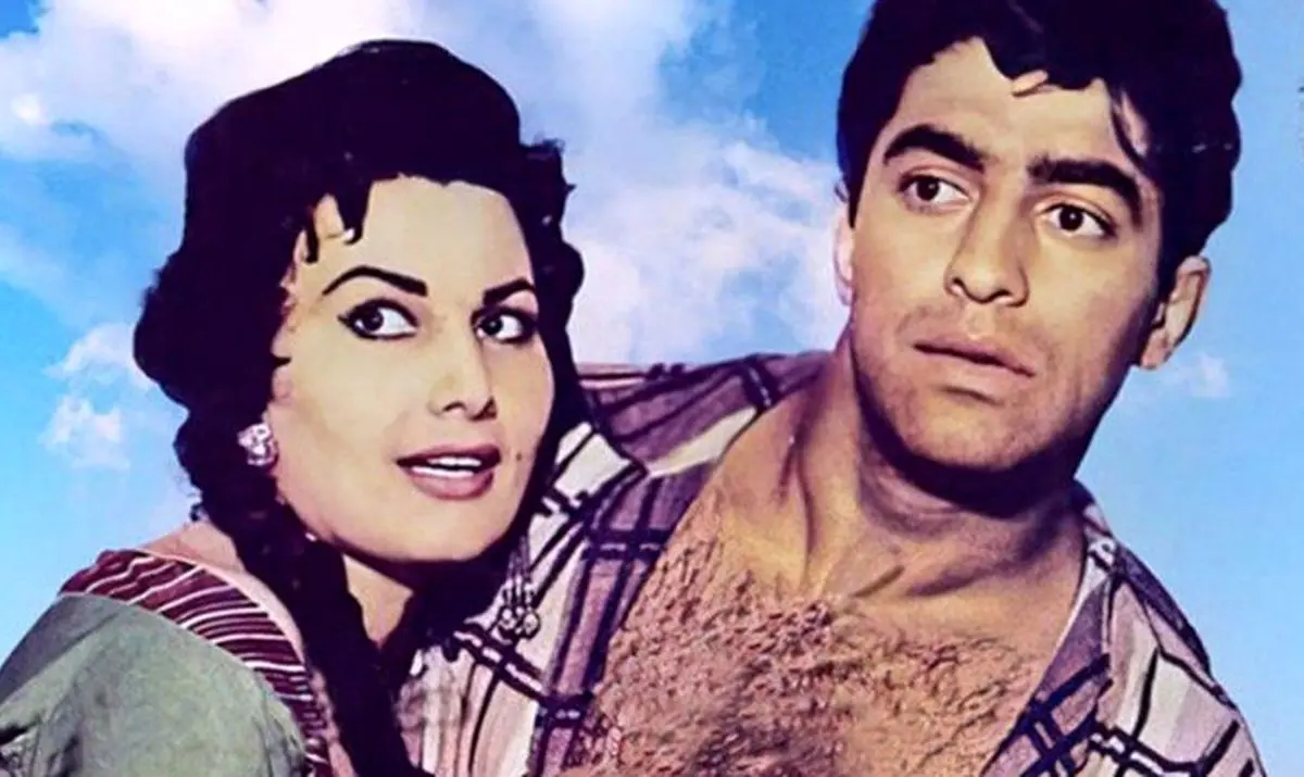 عکس| سفر در زمان؛ «فردین» و «ایرن زازیانس» در فیلم سینمایی «همای سعادت»؛ سال ۱۳۵۰ - تصویر شاخص