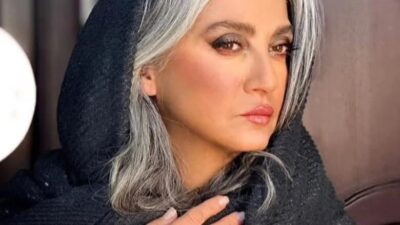 استایل جوان‌پسند رویا جاویدنیا در 60 سالگی وسط پارک؛ راز جوانی او چیست؟